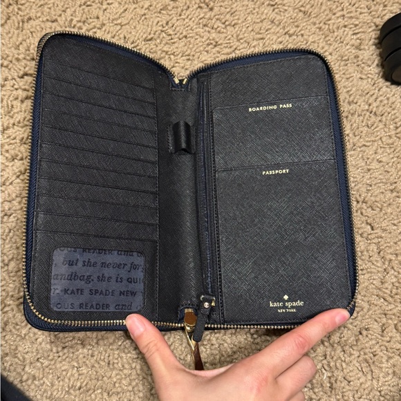 Kate Spade Multicolor Travel Sticker Wallet - Picture 4 of 7